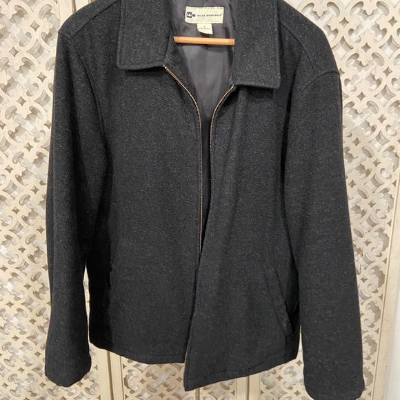 Wilke-Rodriguez Wool Cashmere Zip Jacket – Men’s S Charcoal - Picture 3 of 11